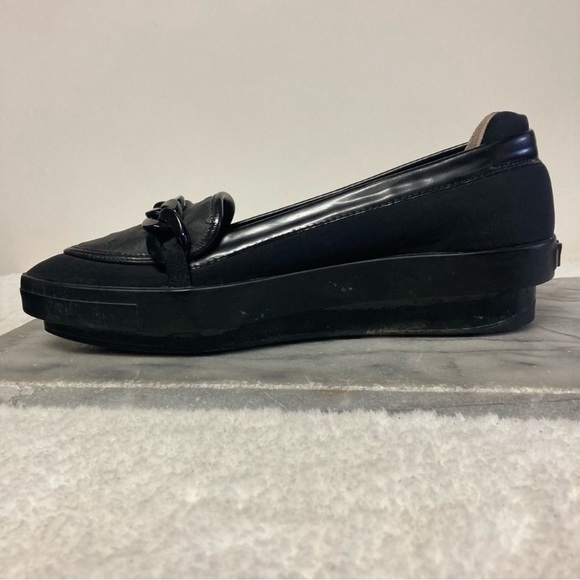 Yohji Yamamoto x adidas Low Platform Loafers Chain Detail Black Sz 8.5 - Picture 11 of 14